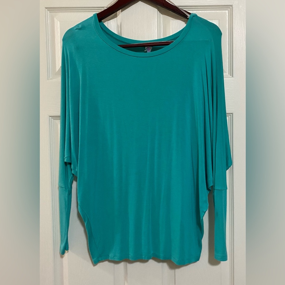 MOA USA Teal Women's Blouse